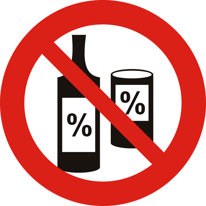 Alkoholi pildi keeldumine